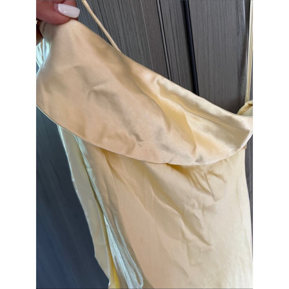 NEW! REVOLVE Australia SHOWPO Her Comes the Sun Celix satin maxi dress US M - Picture 9 of 11